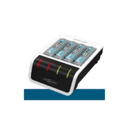 Ansmann 1001-0092-01 Ladegerät für Batterien Haushaltsbatterie AC (Schwarz, Weiß)