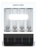 Ansmann Comfort Smart Haushaltsbatterie USB (Schwarz, Weiß)