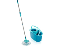 Leifheit Clean Twist Disc Mop Wischsystem & -eimer Einzeltank Blau (Blau)
