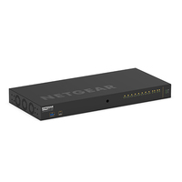 NETGEAR M4250-10G2XF-PoE+ Managed L2/L3 Gigabit Ethernet (10/100/1000) Power over Ethernet (PoE) 1U Schwarz (Schwarz)