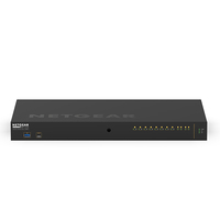 NETGEAR M4250-10G2XF-PoE++ Managed L2/L3 Gigabit Ethernet (10/100/1000) Power over Ethernet (PoE) 1U Schwarz (Schwarz)