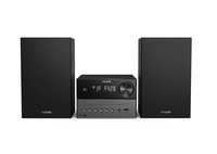Philips TAM3505/12 Home-Stereoanlage Heim-Audio-Mikrosystem 18 W Schwarz, Grau (Schwarz, Grau)
