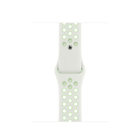 Apple MG3T3ZM/A Smartwatch-Zubehör Band Grün, Weiß Fluor-Elastomer (Grün, Weiß)