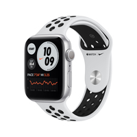 Apple Watch Series 6 Nike 44 mm OLED Silber GPS