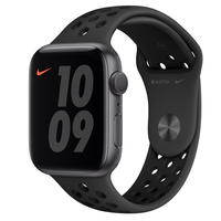 Apple Watch Series 6 Nike 44 mm OLED 4G Grau GPS