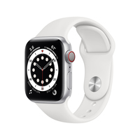 Apple Watch Series 6 40 mm OLED 4G Silber GPS
