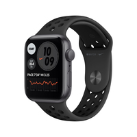 Apple Watch SE Nike 44 mm OLED Grau GPS