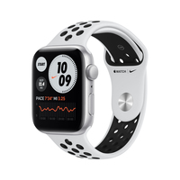 Apple Watch SE Nike 44 mm OLED Silber GPS