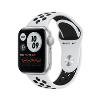 Apple Watch SE Nike 40 mm OLED Silber GPS