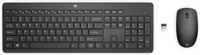 HP 230 Wireless-Maus und -Tastatur (kombiniert) (Schwarz)