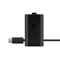 Microsoft Xbox One Play & Charge Kit Ladesatz (Schwarz)