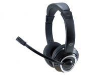 Conceptronic POLONA02BA Kopfh&ouml;rer & Headset Verkabelt Kopfband Gaming Schwarz (Schwarz)