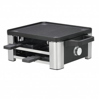 WMF 61.3024.5155 Raclette Grill 4 Person(en) Schwarz, Edelstahl
