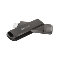 SanDisk iXpand USB-Stick 64 GB USB Type-C / Lightning 3.2 Gen 1 (3.1 Gen 1) Schwarz (Schwarz)