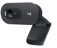 Logitech C505 Webcam 1280 x 720 Pixel USB Schwarz (Schwarz)