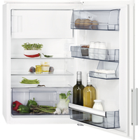 AEG SFB688F1AE Kühlschrank mit Gefrierfach Integriert 124 l F Weiß (Weiß)