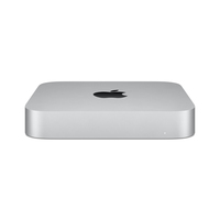 Apple Mac mini M1 Apple M 8 GB DDR4-SDRAM 512 GB SSD macOS Big Sur Mini-PC Silber (Silber)