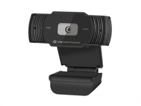 Conceptronic AMDIS 1080P FullHD Webcam mit Mikrofon (Schwarz)