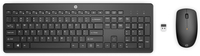 HP 235 Wireless-Maus und -Tastatur (kombiniert) (Schwarz)