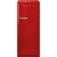 Smeg FAB28RRD5 Kühlschrank mit Gefrierfach Freistehend 270 l D Rot (Rot)