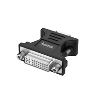 Hama 00200341 Videokabel-Adapter VGA (D-Sub) DVI-I Schwarz (Schwarz)