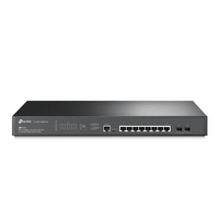 TP-Link TL-SG3210XHP-M2 Netzwerk-Switch Managed L2+ 2.5G Ethernet (100/1000/2500) Schwarz (Schwarz)