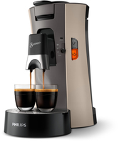 Senseo ® Select CSA240/30 Kaffeepadmaschine (Beige, Grau)