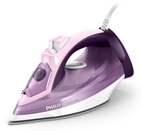 Philips 5000 series 2400 W Leistung, 45 g/Min. gleichmäßiger Dampfausstoß, Bügeleisen (Pink, Violett)