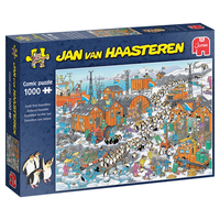 Jan van Haasteren - Südpol-Expedition - 1000 Teile (Mehrfarbig)