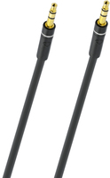 OEHLBACH D1C33182 Audio-Kabel 1 m 3.5mm Schwarz (Schwarz)