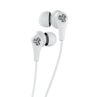 JLab JBuds Pro Kopfhörer Kabellos im Ohr, Nackenband Sport Mikro-USB Bluetooth Weiß (Weiß)