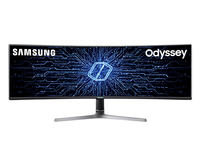 Samsung Odyssey C49RG94SSR 124,5 cm (49 Zoll) 5120 x 1440 Pixel UltraWide Dual Quad HD LED Blau, Grau (Blau, Grau)