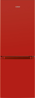 Bomann KG 320.2 Kühl- und Gefrierkombination Freistehend 165 l E Rot (Rot)