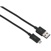Hama 00200904 USB Kabel 0,9 m USB 2.0 USB A Micro-USB B Schwarz (Schwarz)
