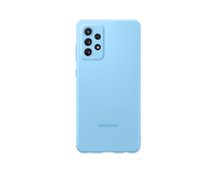 Samsung A72 Silicone Cover Blue Handy-Schutzhülle 17 cm (6.7 Zoll) Blau (Blau)