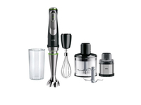 Braun MultiQuick 9 MQ9138XI Mixer 0,6 l Pürierstab 1200 W Schwarz, Edelstahl (Schwarz, Edelstahl)