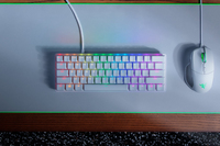 Razer Huntsman Mini Tastatur USB QWERTY Englisch Weiß (Weiß)