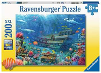 Ravensburger Sunken Ship XXL Puzzlespiel 200 Stück(e) Flora & Fauna (Mehrfarbig)