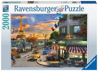 Ravensburger Paris Sunset Puzzlespiel 2000 St&uuml;ck(e) Landschaft