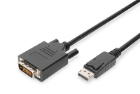 Digitus DisplayPort Adapterkabel (Schwarz)