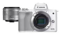 Canon EOS M50 Mark II + M15-45 S EU26 MILC 24,1 MP CMOS 6000 x 4000 Pixel Weiß (Weiß)