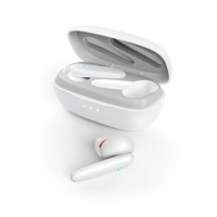 Hama Passion Clear Kopfhörer Kabellos im Ohr Anrufe/Musik Bluetooth Weiß (Weiß)