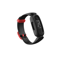 Fitbit Ace 3 PMOLED Aktivitäts-Trackerarmband Schwarz, Rot (Schwarz, Rot)