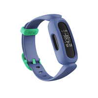 Fitbit Ace 3 PMOLED Aktivitäts-Trackerarmband Blau, Grün (Blau, Grün)