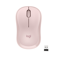 Logitech M220 SILENT Maus Beidhändig RF Wireless Optisch 1000 DPI (Pink)