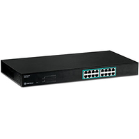 Trendnet TPE-S160 Netzwerk Switch (Schwarz)