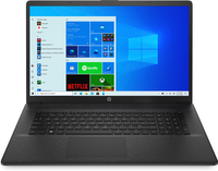 HP 17-cn0126ng Laptop 43,9 cm (17.3") HD+ Intel® Pentium® Silver N5030 8 GB DDR4-SDRAM 512 GB SSD Wi-Fi 5 (802.11ac) Windows 11 Home Schwarz (Schwarz)