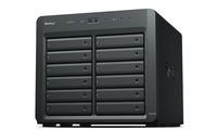 Synology DX1215II Speicherlaufwerksgeh&auml;use HDD / SSD-Geh&auml;use Schwarz 2.5/3.5 Zoll