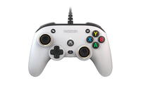 NACON Pro Compact Controller Weiß USB Gamepad Xbox One, Xbox Series S, Xbox Series X (Weiß)