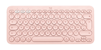 Logitech K380 for Mac Multi-Device Bluetooth Keyboard Tastatur QWERTZ Deutsch Pink (Pink)